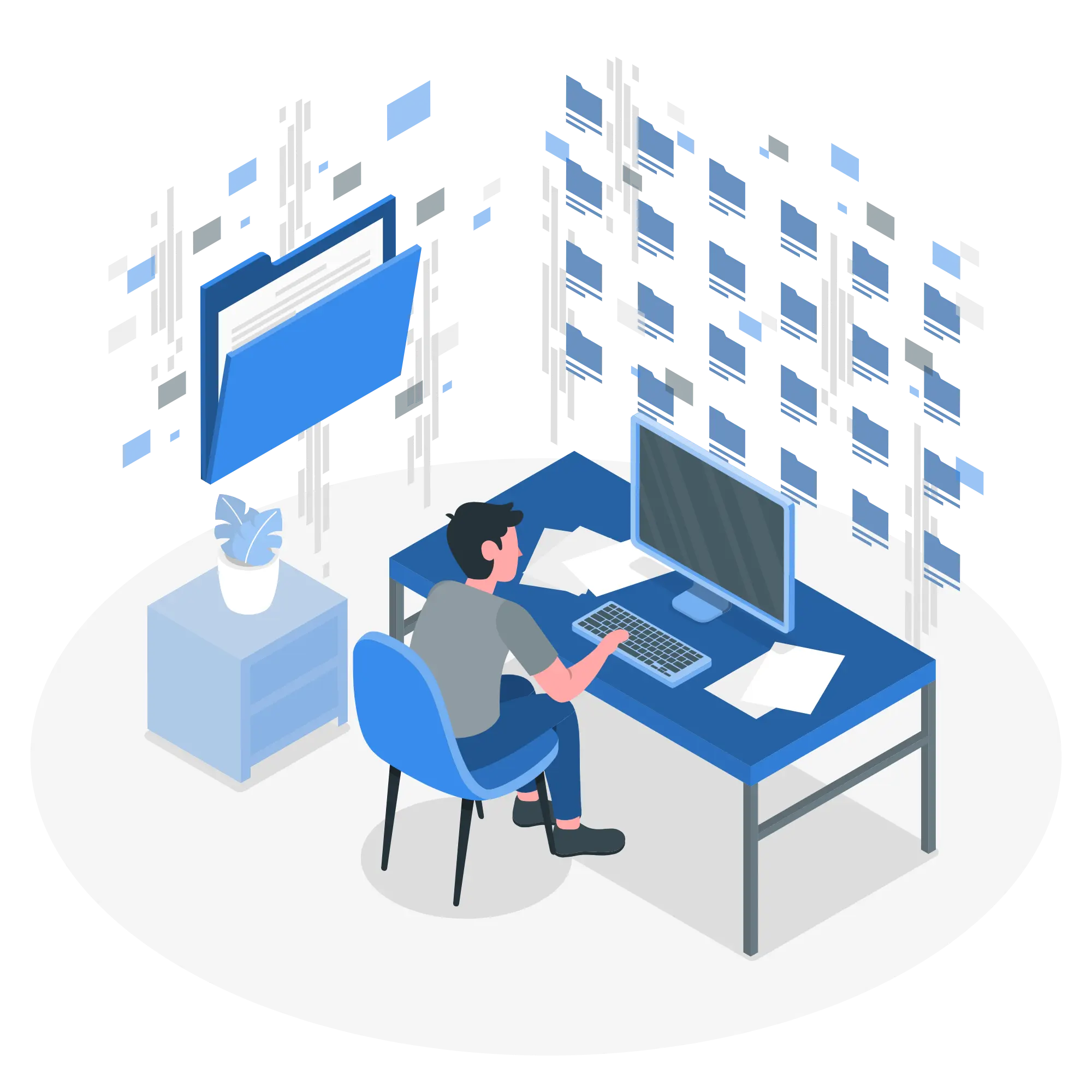 All_the_data-amico Illustration pour les solutions matérielles