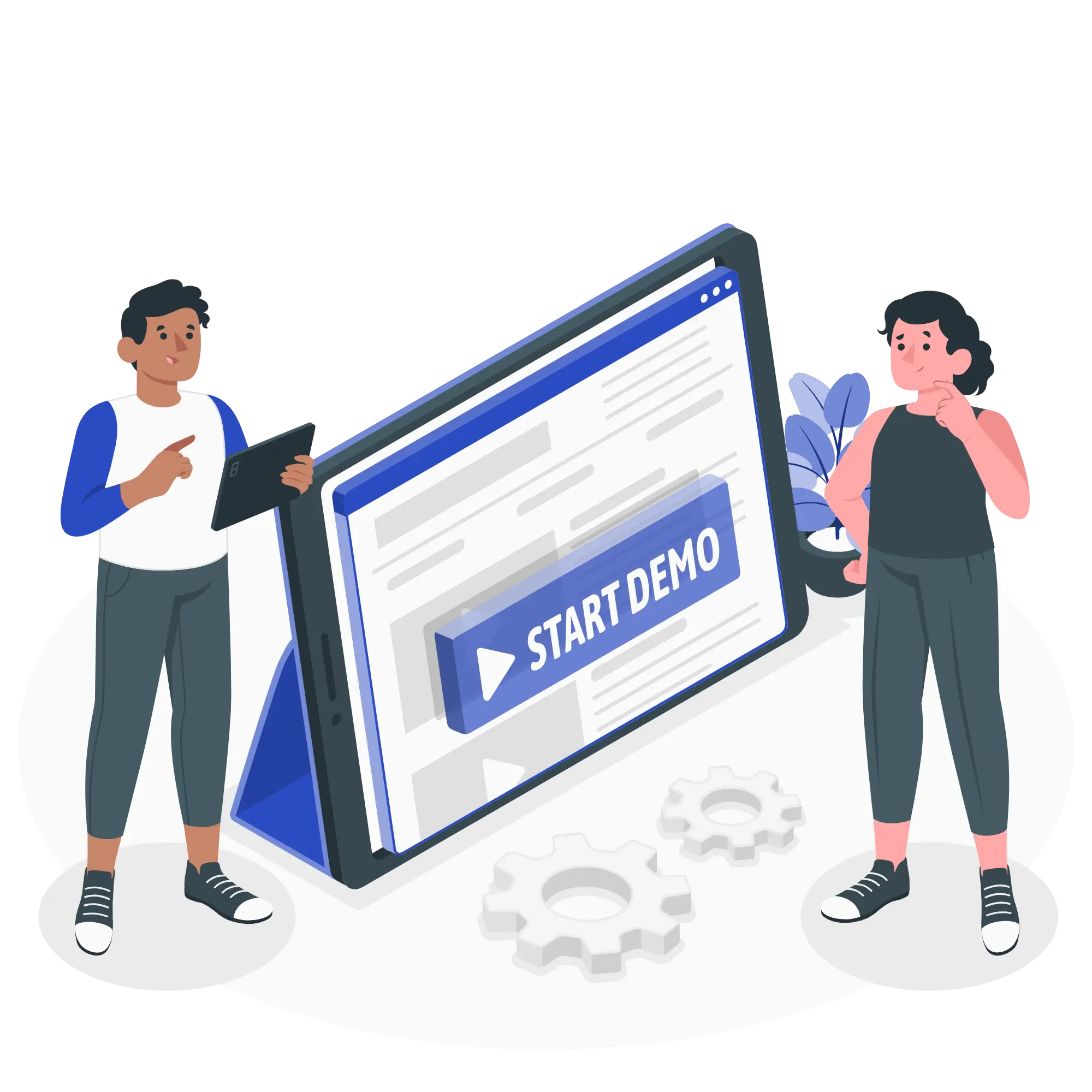 Illustration start demo