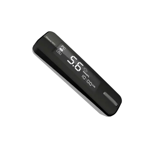 Glucometre Photo d'un matériel médical connecté : glucomètre