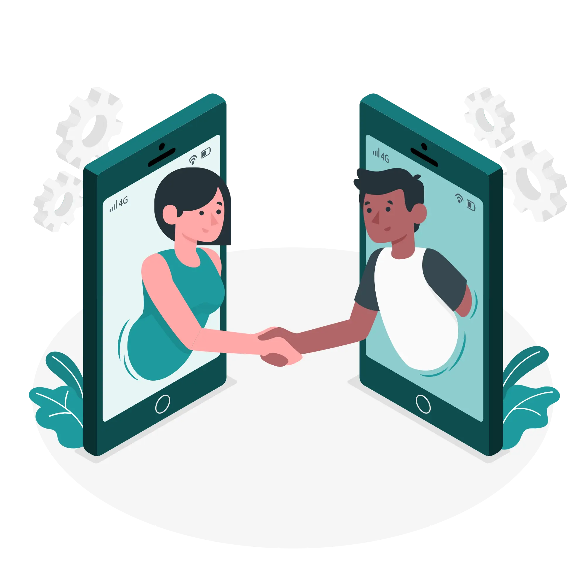 Live_collaboration-amico Contactez-nous services