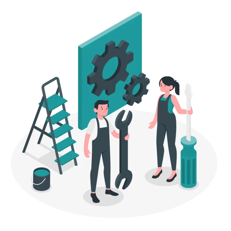 Maintenance-amico illustration maintenance informatique