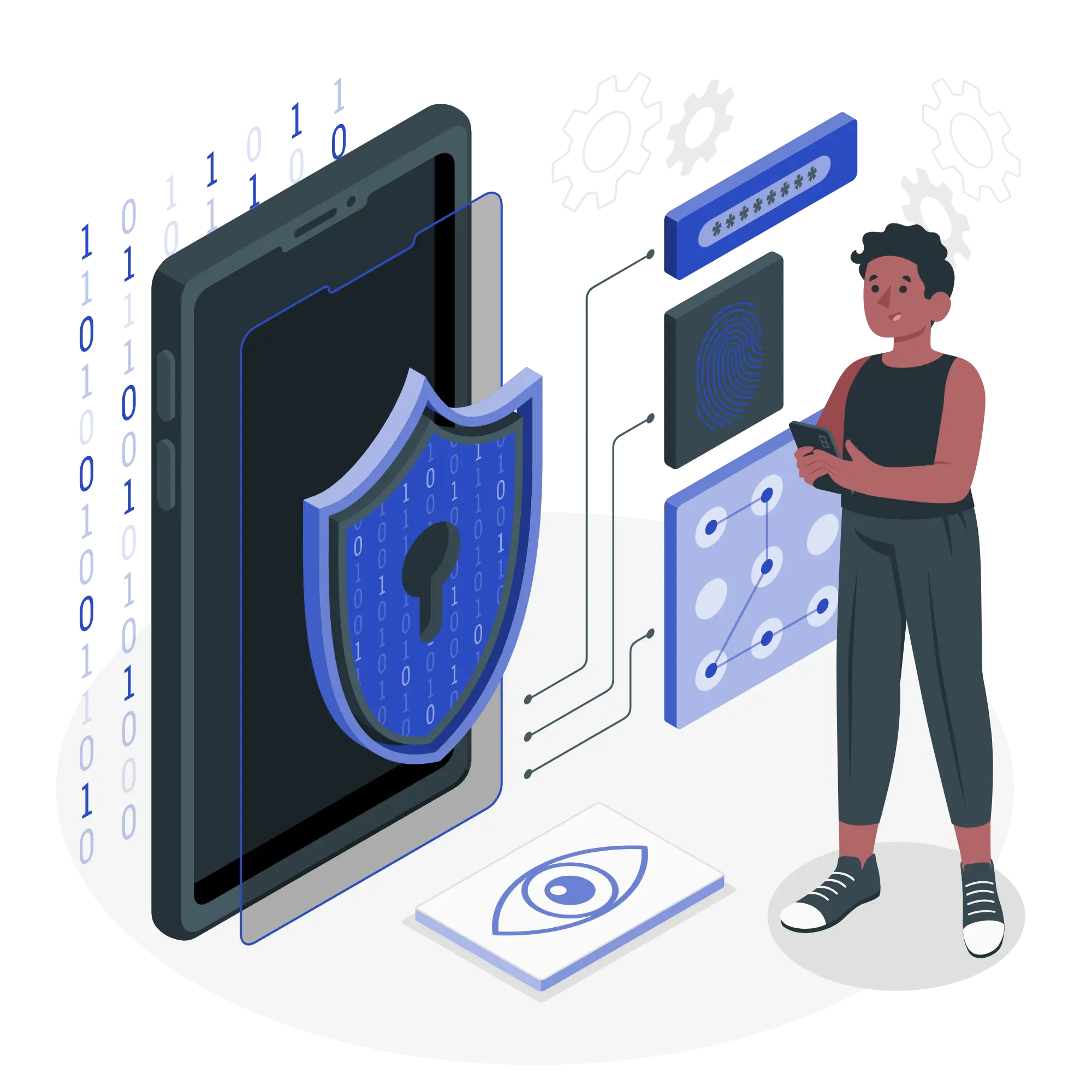 Illustration solutions télécoms