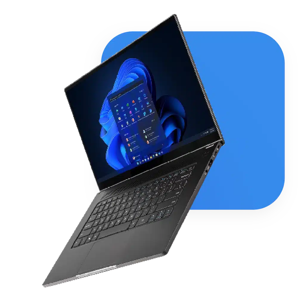 Photo d'un ordinateur portable