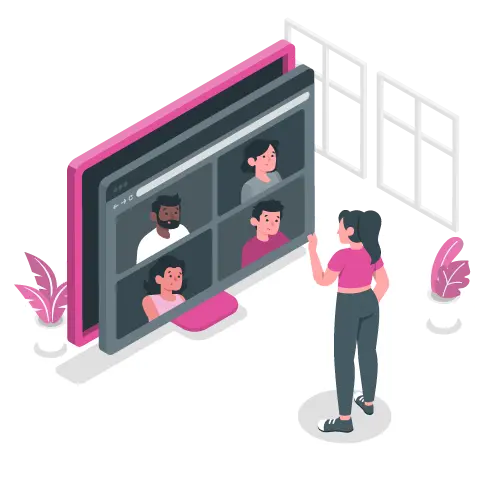 Illustration téléconsultation seule de Semaphors