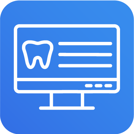 icones de solutions logicielles de Semaphors expert en informatique de santé et logiciels de médecins: Imagerie dentaire