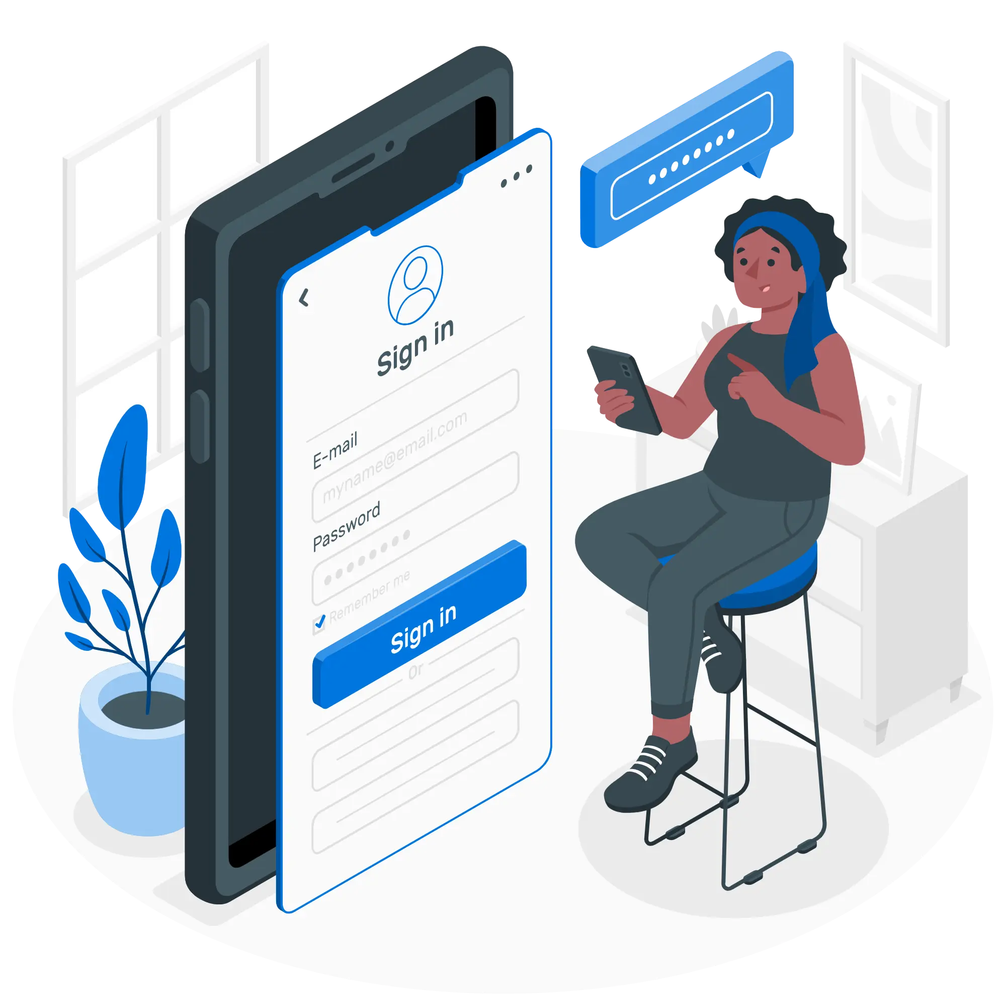 login_Sign-in-amico Illustration "je me connecte"