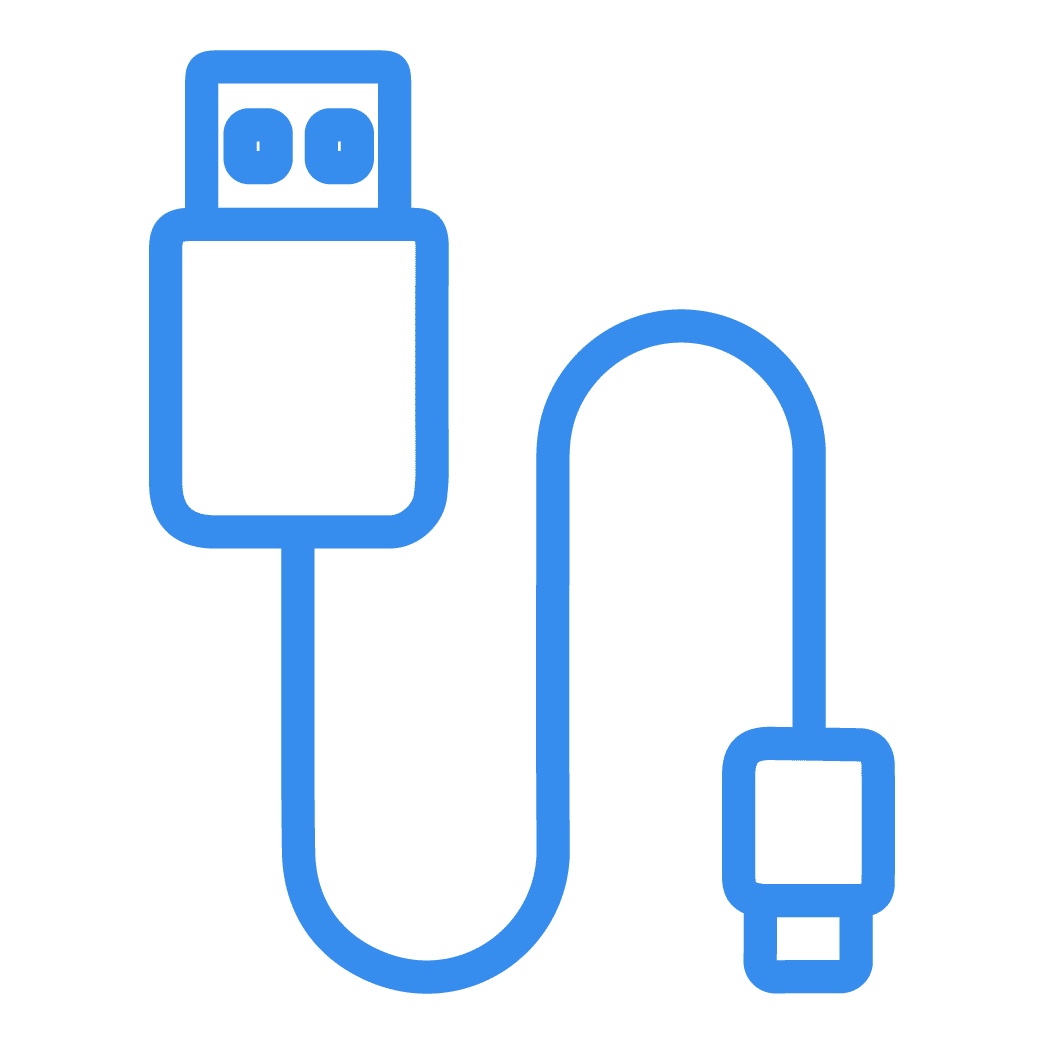 Pictogrammes-176 Connecté via USB 2.0